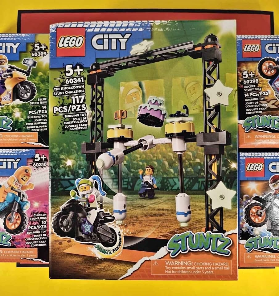 CLEARANCE Lego Stuntz 60356/60341/60309/60310/60298 Motorcycle