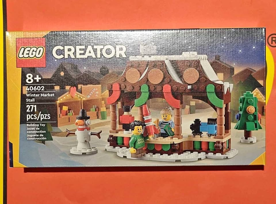 Lego VIP 40602 Winter Village stall Limited edition