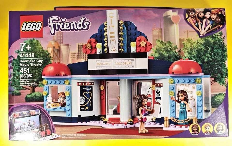 Lego Friends 41448 Heartlake City Movie Theater Retired