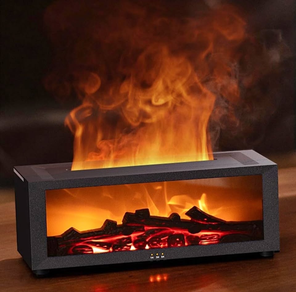 Flame Fireplace Aroma Diffuser