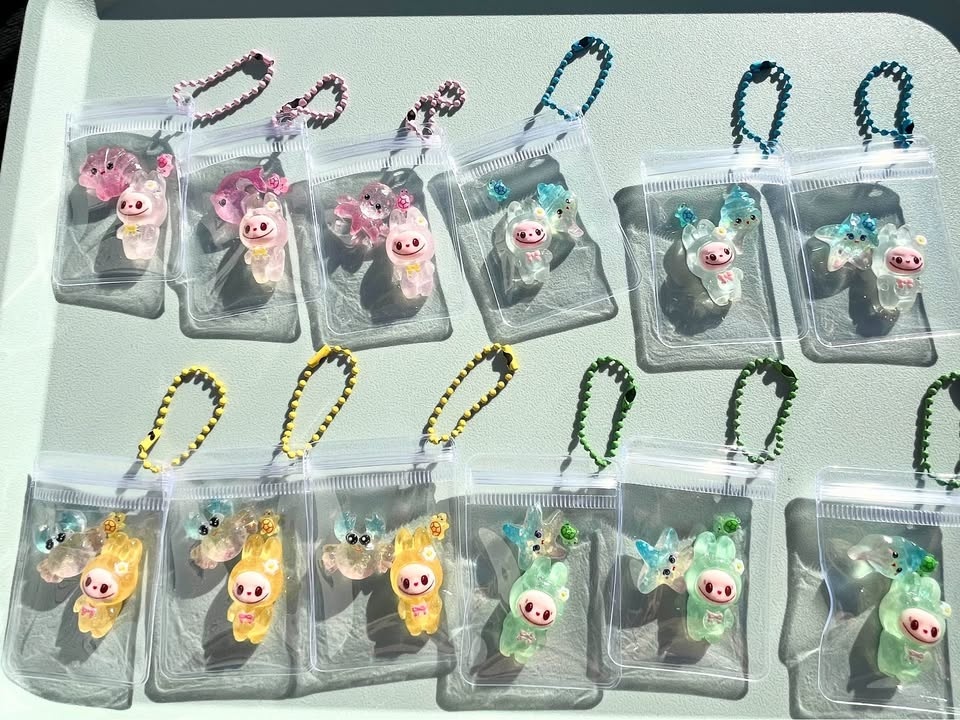 Cute keychain, birthday goodie bags