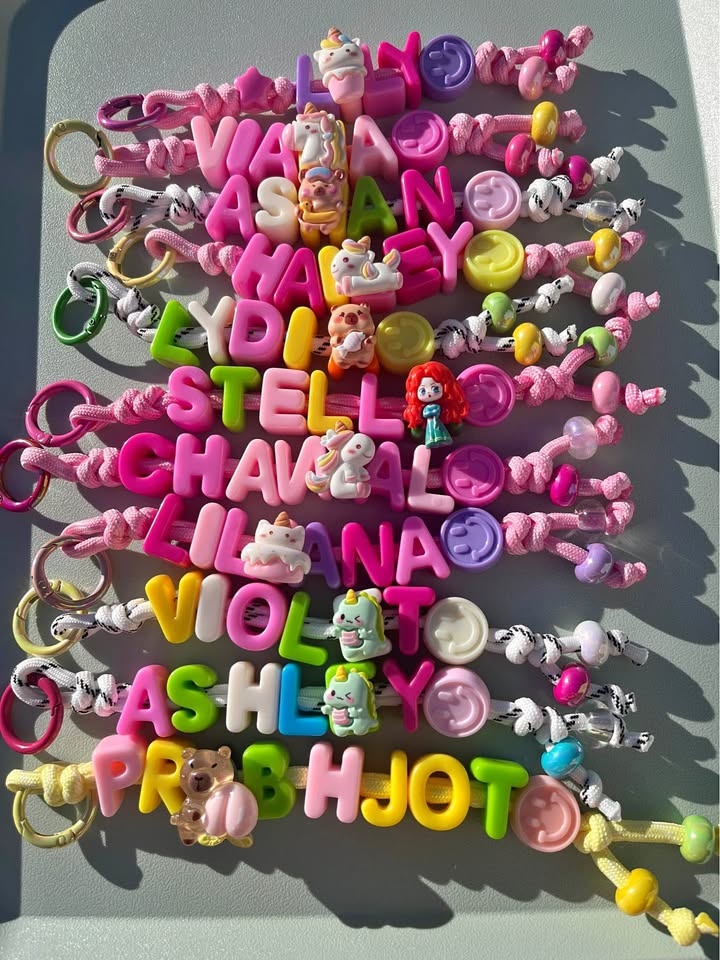 Birthday Goodies Bags, Kids Gift, Handmade Keychain, Custom Part