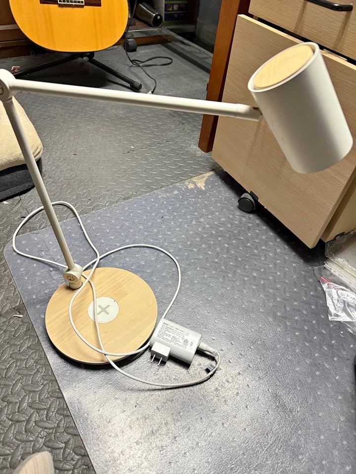 Ikea Lamp RIGGAD with Wireless Charging
