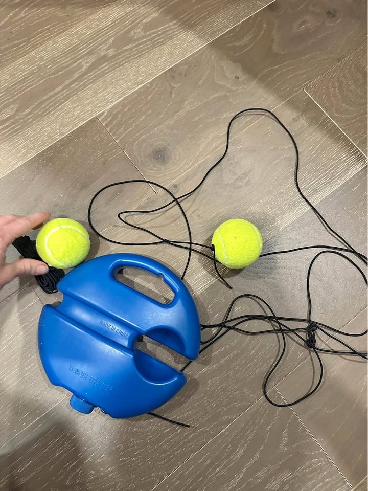 Tennis Trainer Rebounder Set – Solo Tennis Trainer