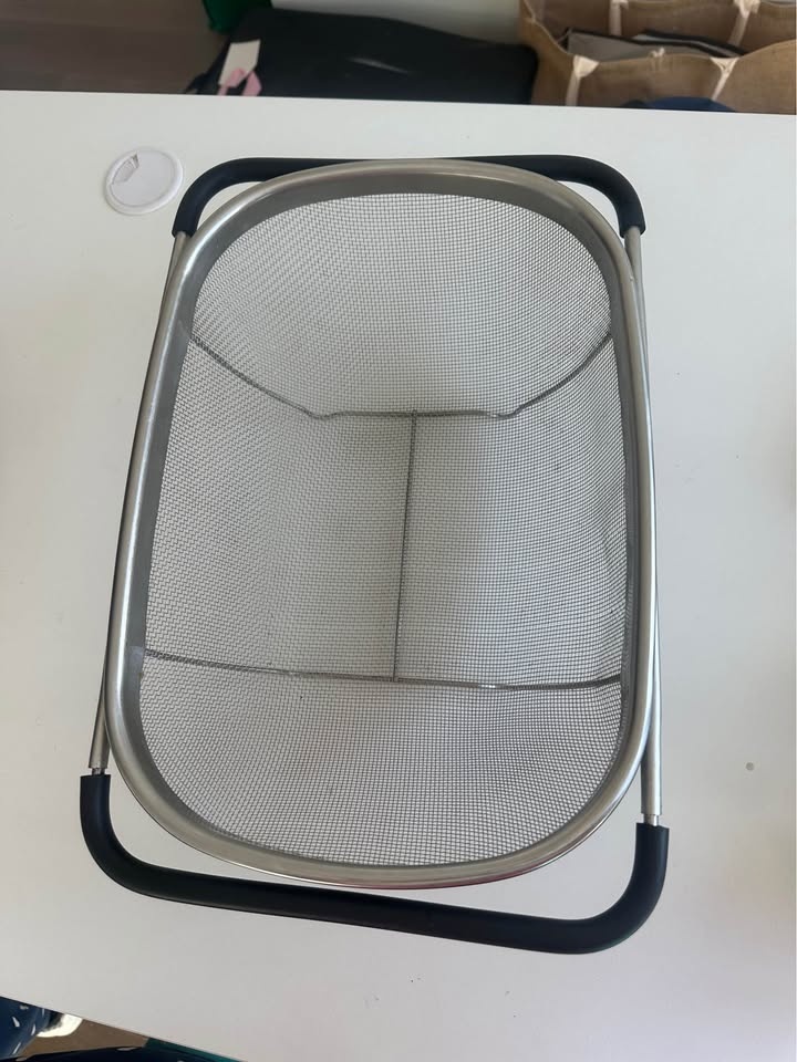 Stainless Steel Colander Strainer - 6-Quart Collapsible Colander - photo 2