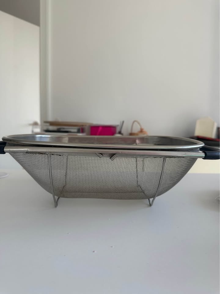 Stainless Steel Colander Strainer - 6-Quart Collapsible Colander - photo 3
