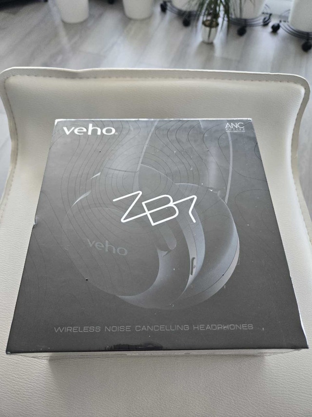 Veho ZB-7 Wireless ANC Headphones - New in Box