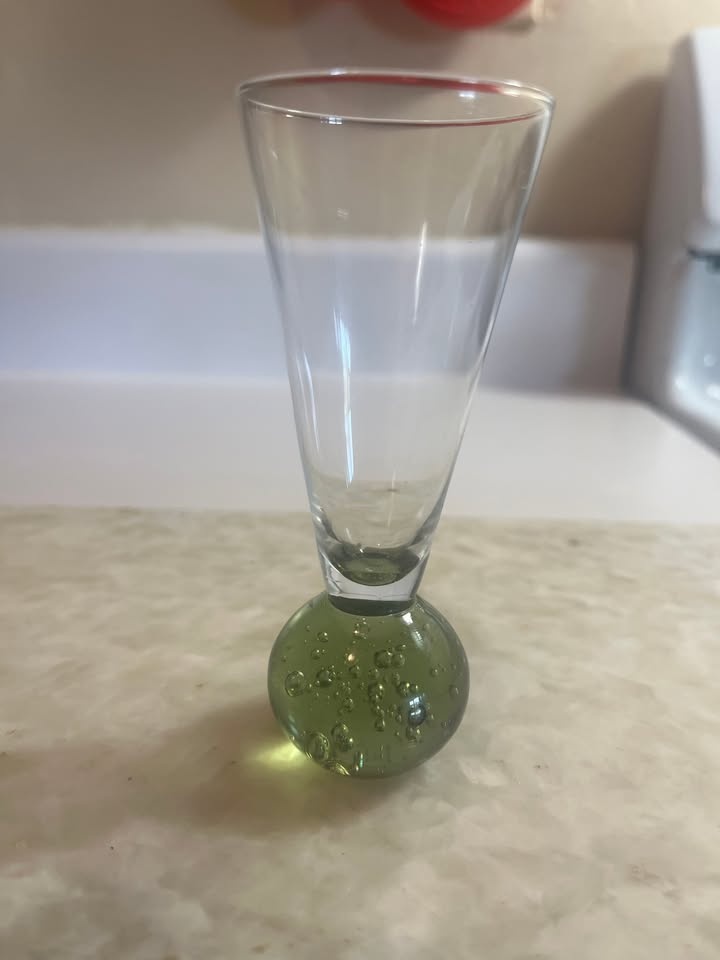 Set of 4 Vintage Bullicante Ball Bottom Shot Glasses - photo 2