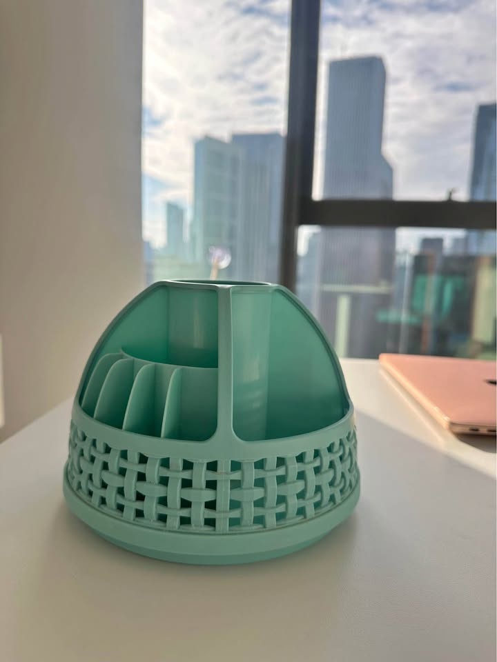 Rotating Cosmetic Organizer, mint