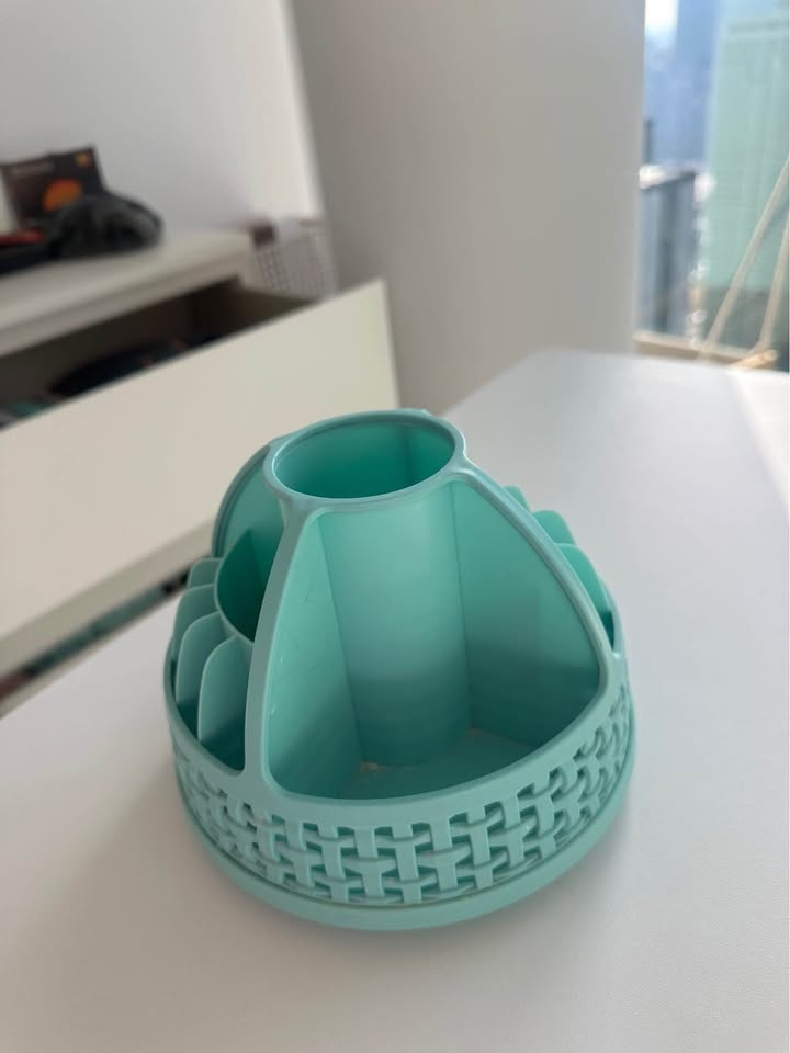 Rotating Cosmetic Organizer, mint - photo 3