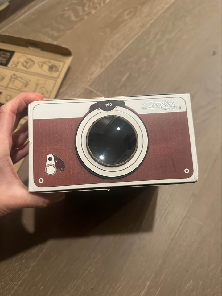 Cardboard Projector Mini DIY Portable Projector - photo 2