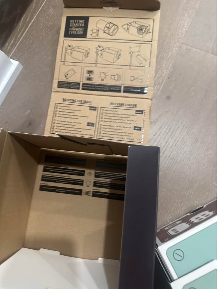 Cardboard Projector Mini DIY Portable Projector - photo 4