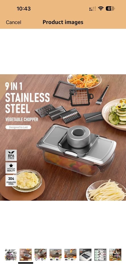 Moving Out Sale – vegetable chopper - photo 2