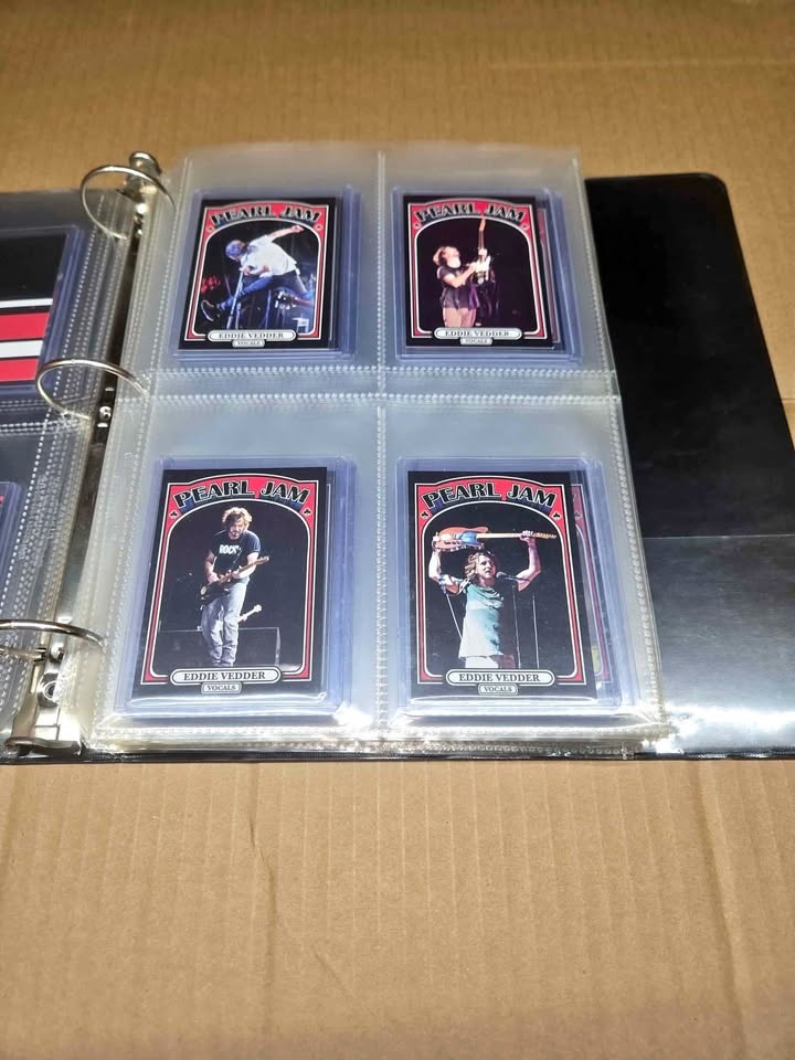 Pearl Jam Wilrigley 2013 Complete Card Set