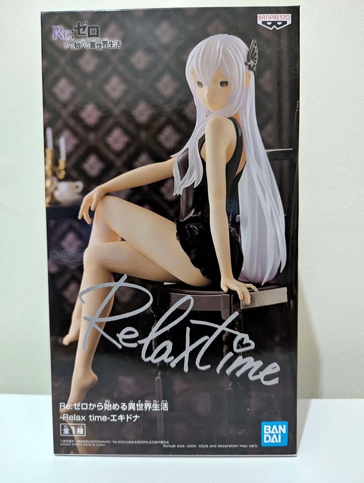 Re:Zero Echidna Relax Time Figure (Bandai Spirits)