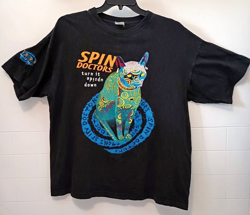 Vintage 1994 SPIN DOCTORS Turn It Upside Down Tour shirt - XL