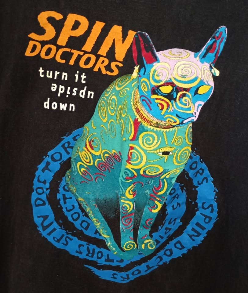 Vintage 1994 SPIN DOCTORS Turn It Upside Down Tour shirt - XL - photo 2