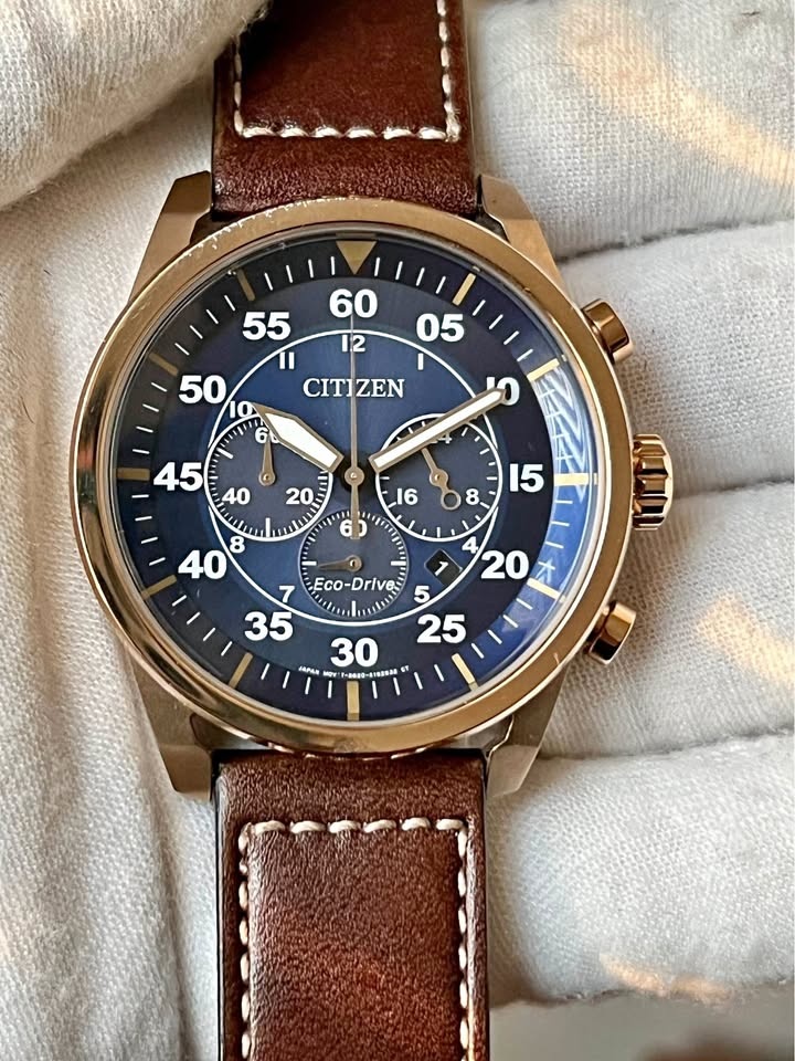 Citizen Men's Eco-Drive Avion Chronograph Watch (CA4213-18L)