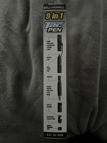 Bell + Howell Tac Pen Tactical Pen & Flashlight 9 in 1 - photo 2