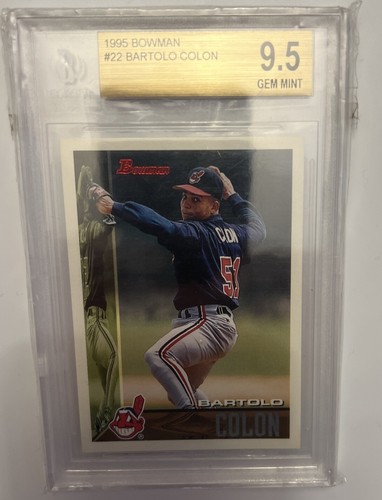 1995 Bowman #22 Bartolo Colon RC BGS 9.5