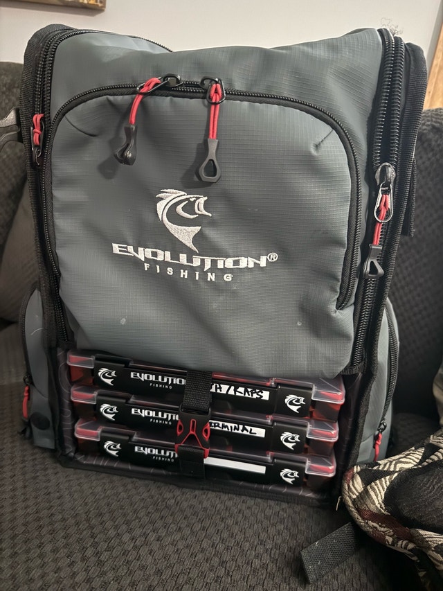 Evolution Largemouth Backpack Tackle Bag (3600)