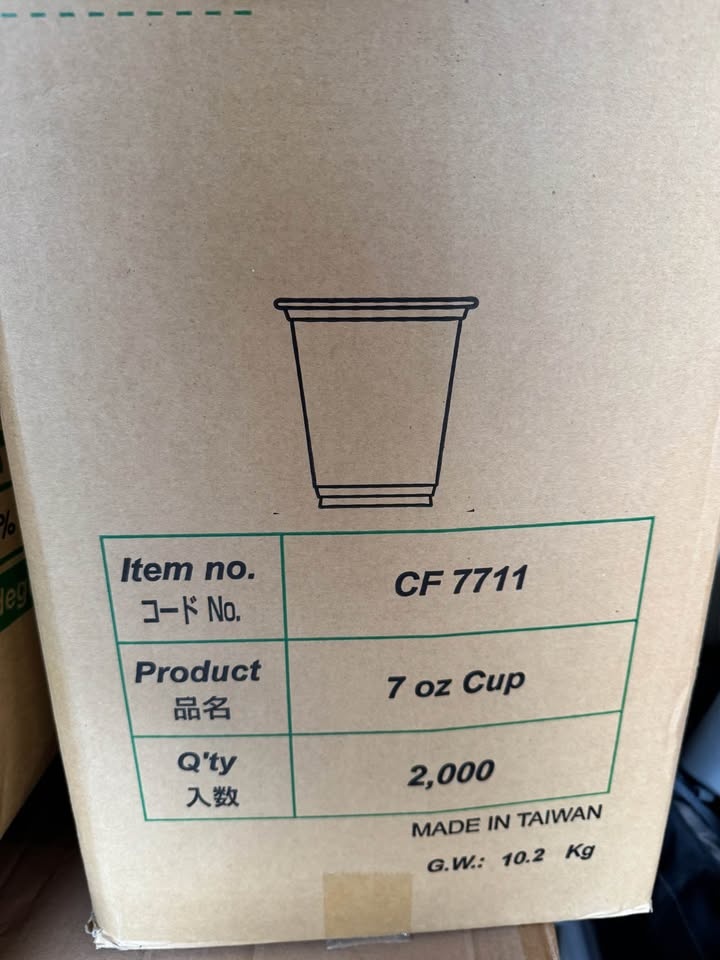 New 1700 Count 7oz PLA Biodegradable Compostable Cups - photo 4