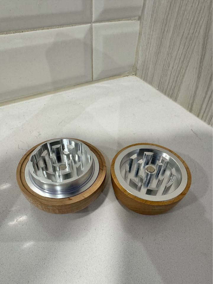 Allume Wood Grinder, Storage Tube, Lighter Holder Set - photo 2