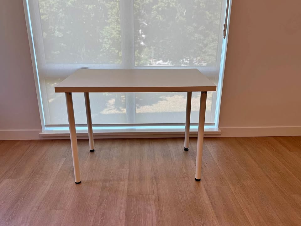 IKEA Linnmon Desk with Adils Legs – White
