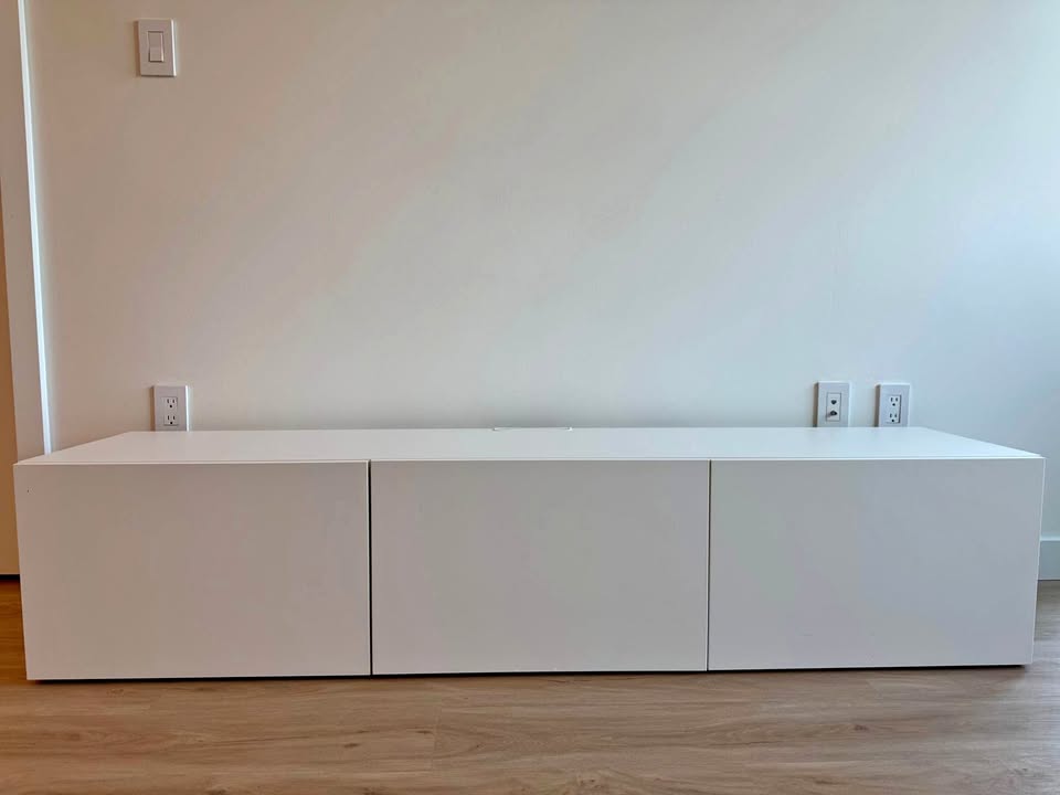 IKEA Besta TV Stand – White