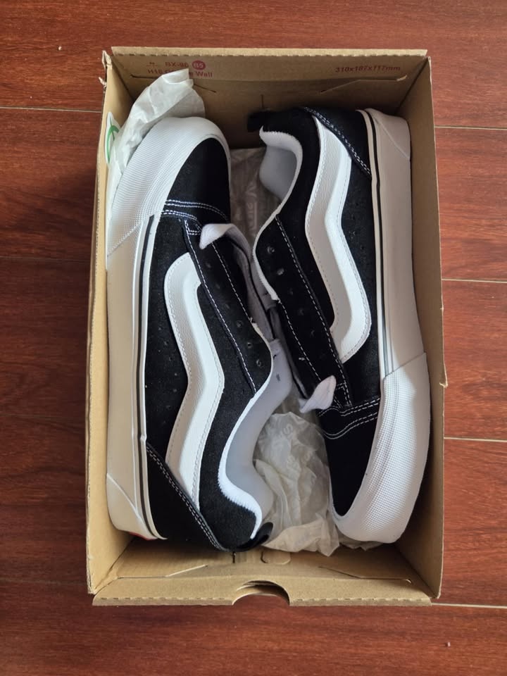 Vans Knu Skool - Black White - photo 2