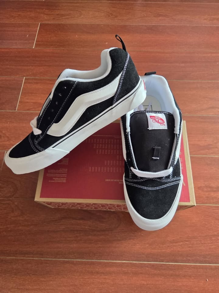 Vans Knu Skool - Black White - photo 3