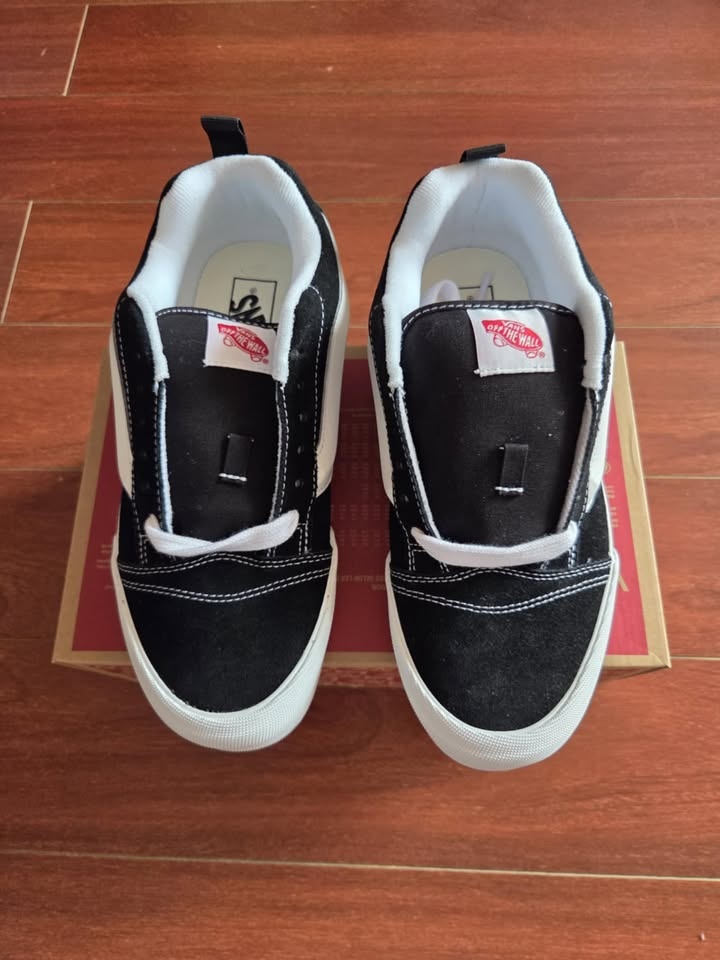 Vans Knu Skool - Black White - photo 4