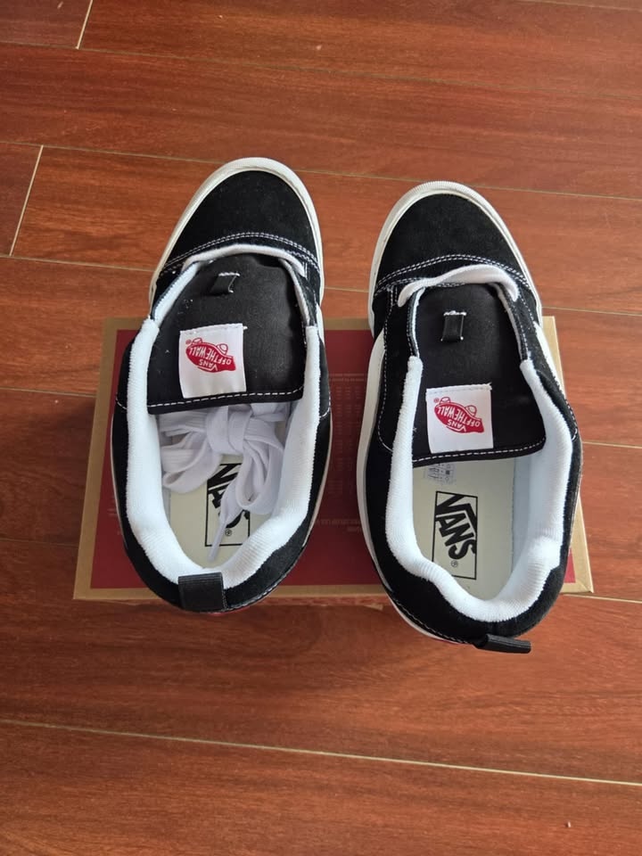 Vans Knu Skool - Black White - photo 5