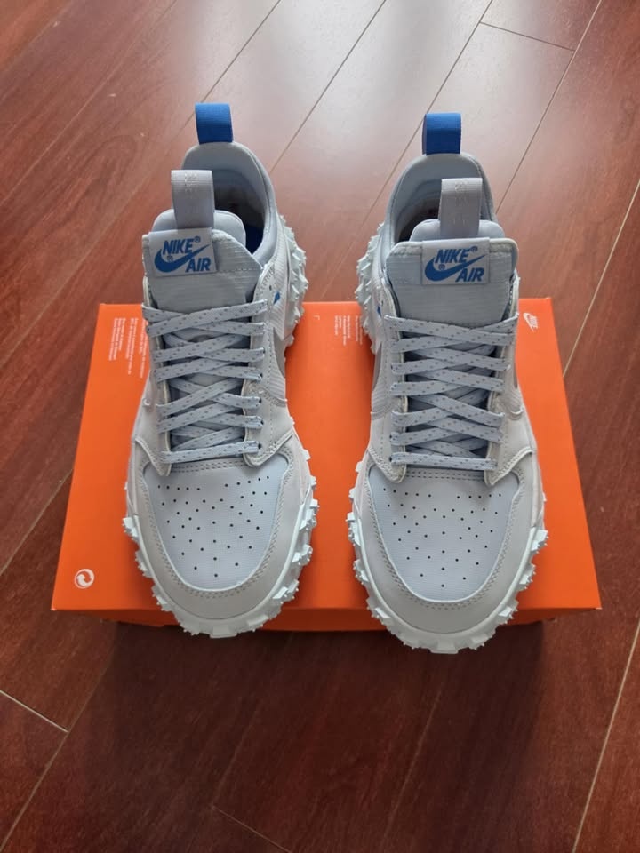 Jordan 1 Low Element Gore-Tex Glacier Blue Silver - photo 4