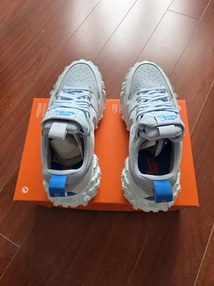 Jordan 1 Low Element Gore-Tex Glacier Blue Silver - photo 5
