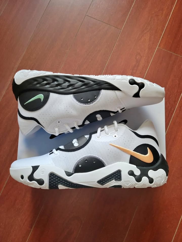 Nike PG 6 - White Black Orange Chalk
