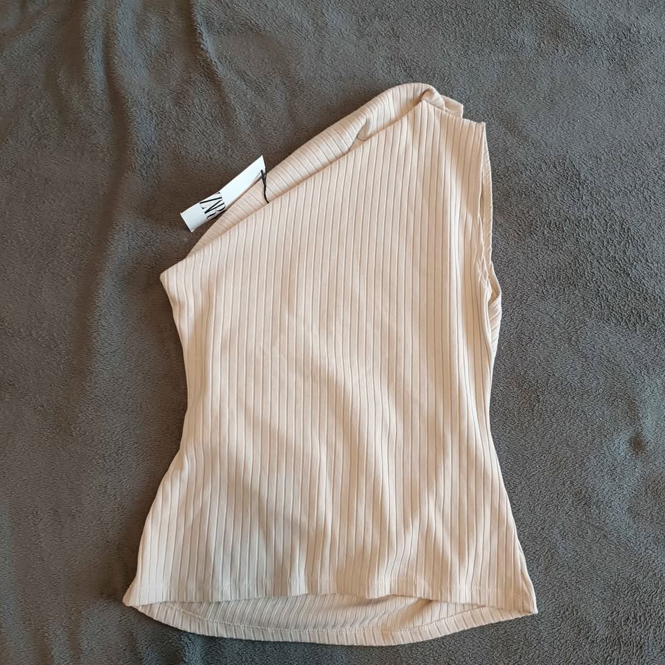 Light beige-ivory women's Sleeveless Top, Large - photo 2