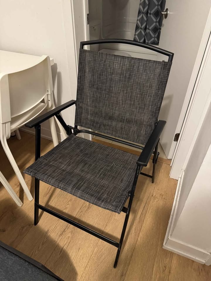 Folding patio sling back chair - photo 2