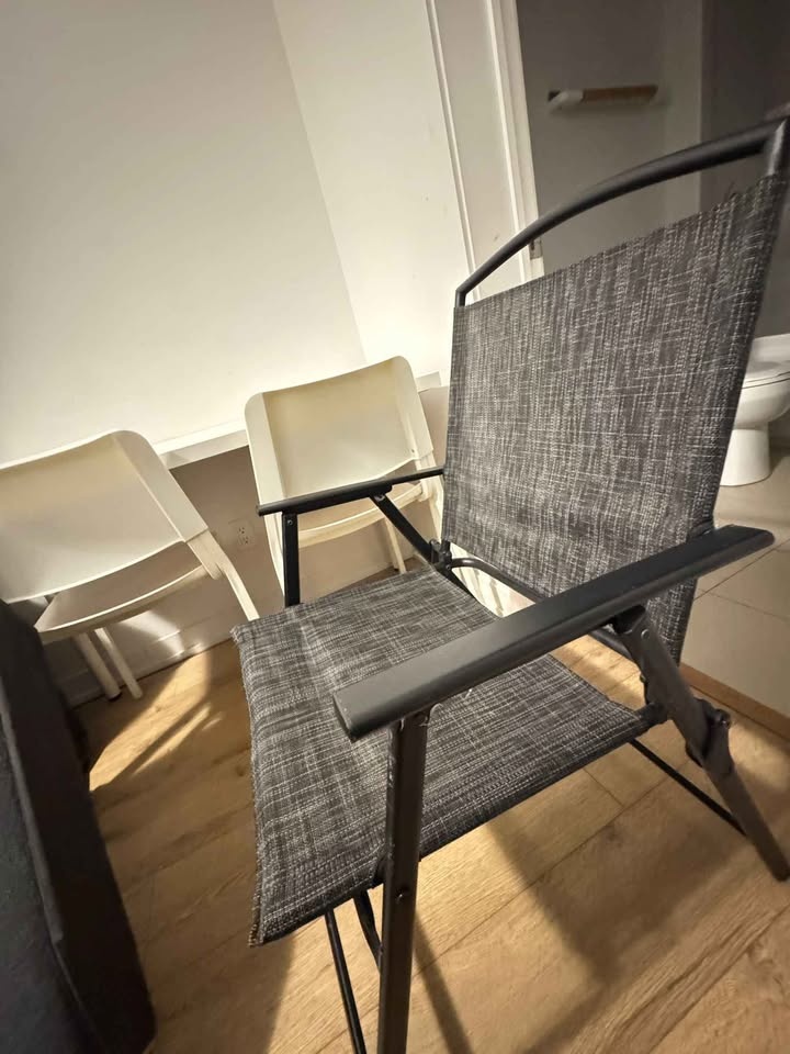 Folding patio sling back chair - photo 3