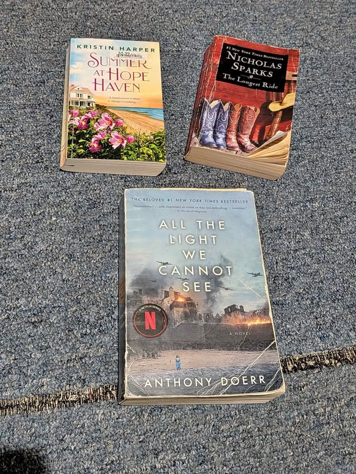 Set of 3 novels