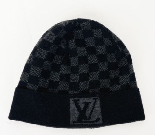 Louis Vuitton Vintage Wool Beanie - Damier Graphite - photo 4