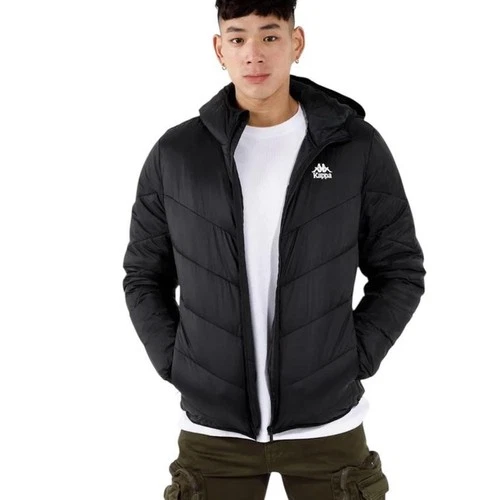 Kappa Black Puffer Jacket Men's Large - photo 2