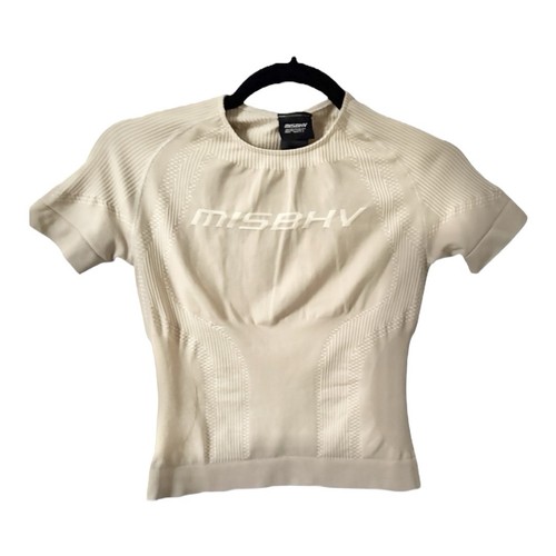 MISBHV Beige Crewneck Sport Top Women's Size XS/S - photo 3
