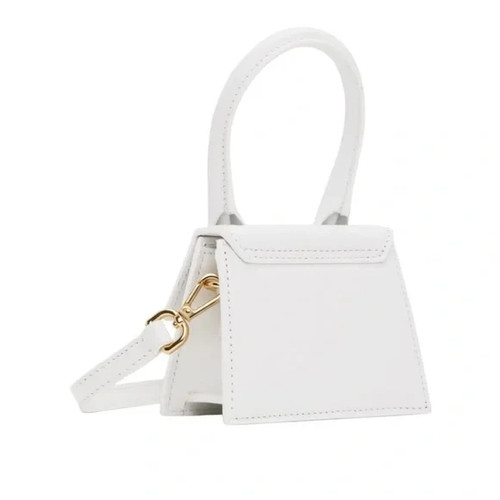 Jacquemus Le Chiquito White Mini Bag with Gold Accent - photo 2