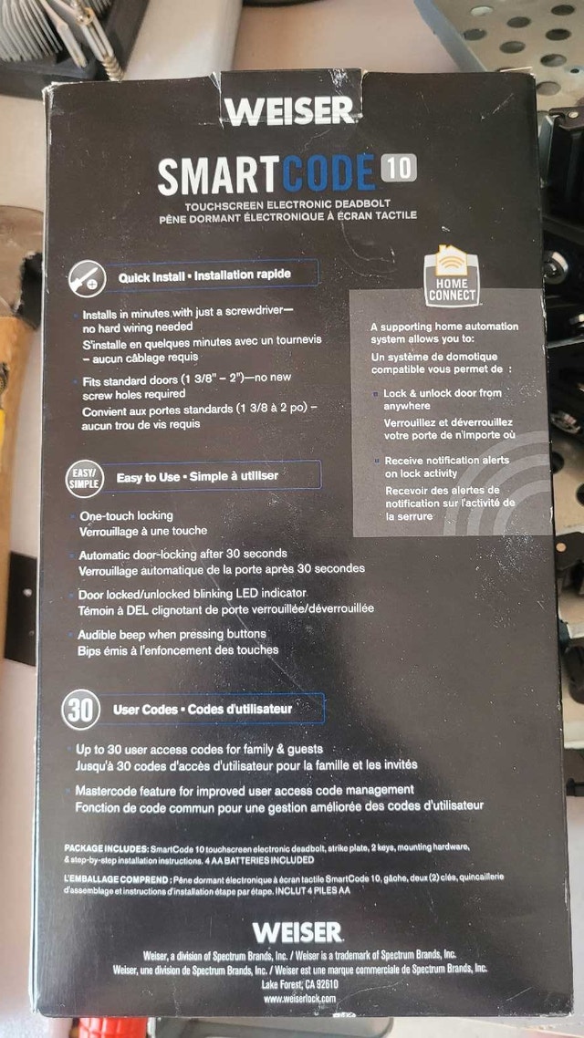 Weiser Smart Lock - photo 3