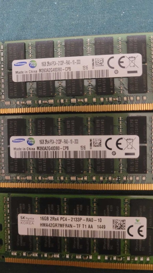 DDR4 ECC RAM 16GB Sticks - photo 4