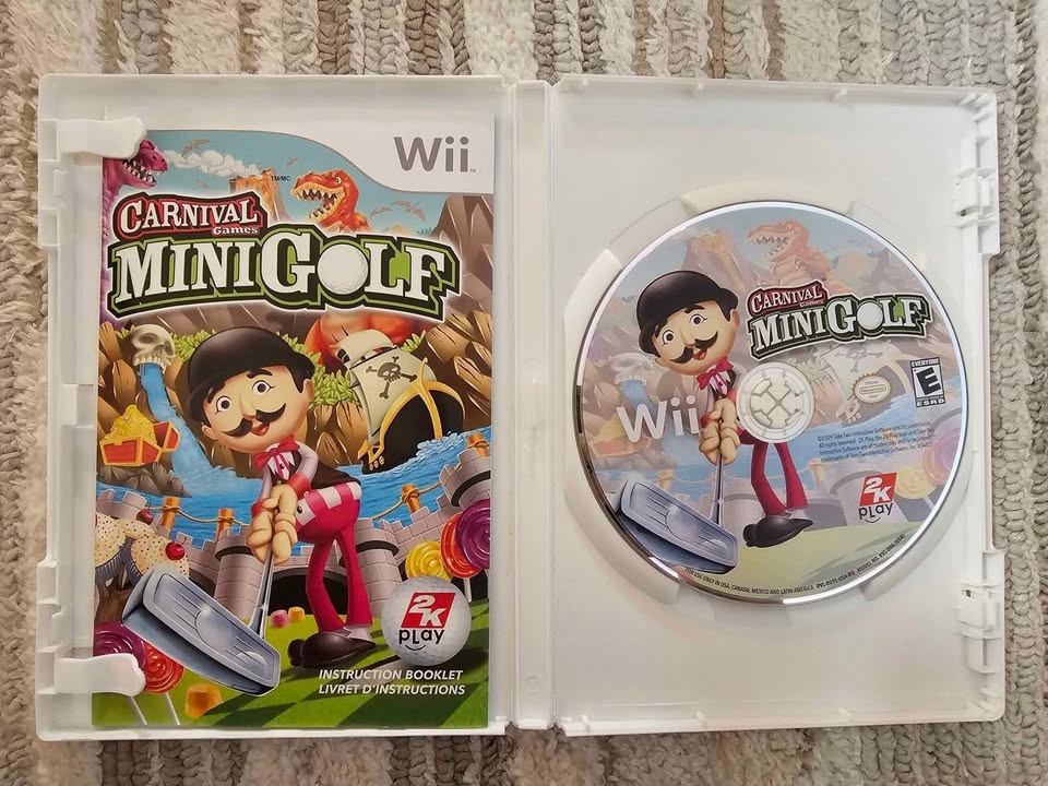 Carnival Games Mini Golf Nintendo Wii - photo 4