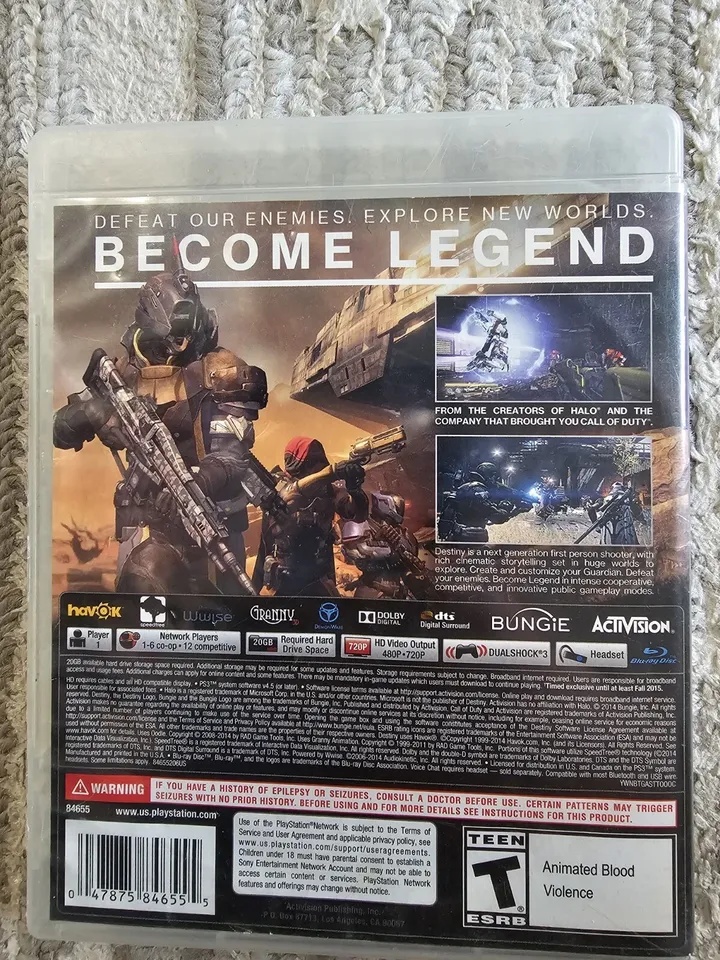 Destiny | Sony PlayStation 3 (2014) - photo 2