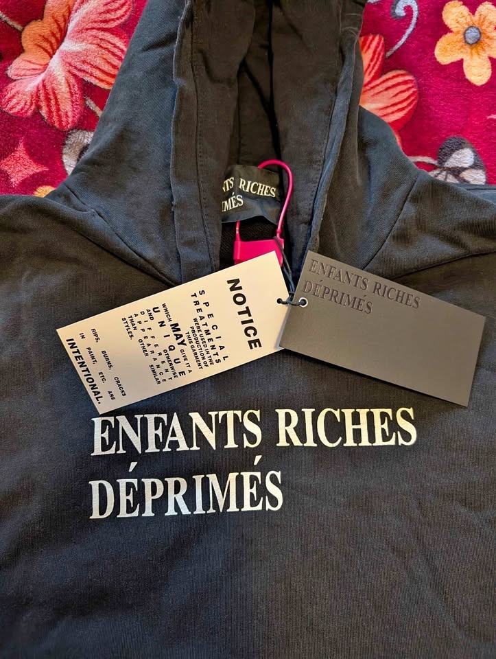 Erd Washed/Distressed Hoodie