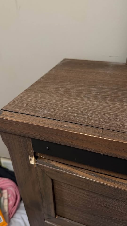 Queen Bedframe and Bedside Table - photo 5